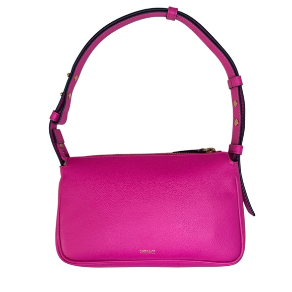 Versace La Medusa Fuchsia Shoulder Bag - Picture 5 of 8